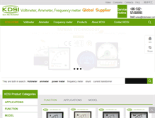Tablet Screenshot of kdsimeter.com